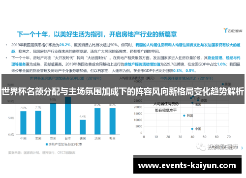世界杯名额分配与主场氛围加成下的阵容风向新格局变化趋势解析